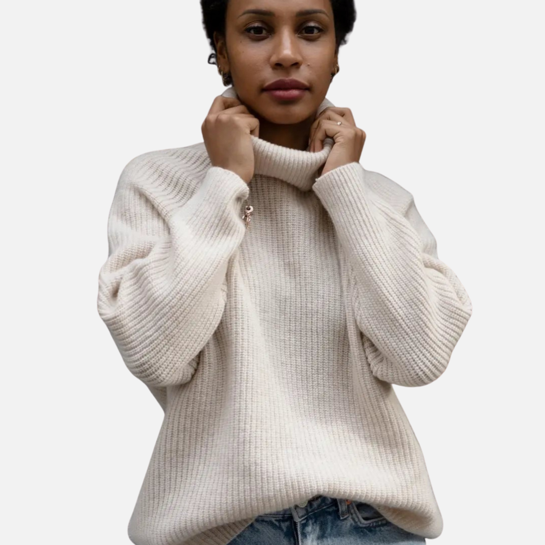 Diskret ammetrøje i 100% merinould