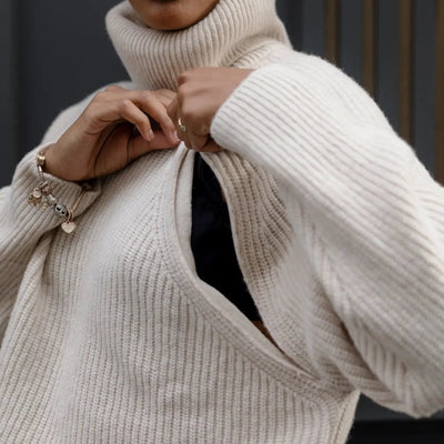 Diskret ammetrøje i 100% merinould