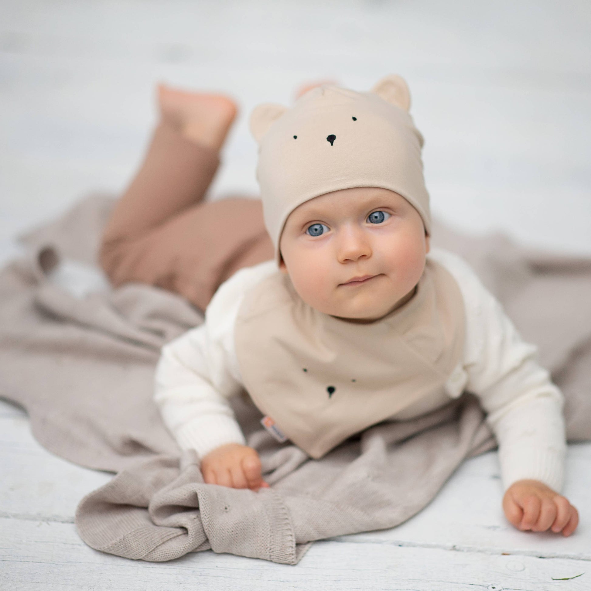 Toddlertæppe i 100% merinould