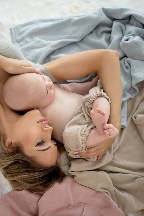 Muslin swaddle ELENA 8 farver! 100% bomuld Fremstillet i Polen